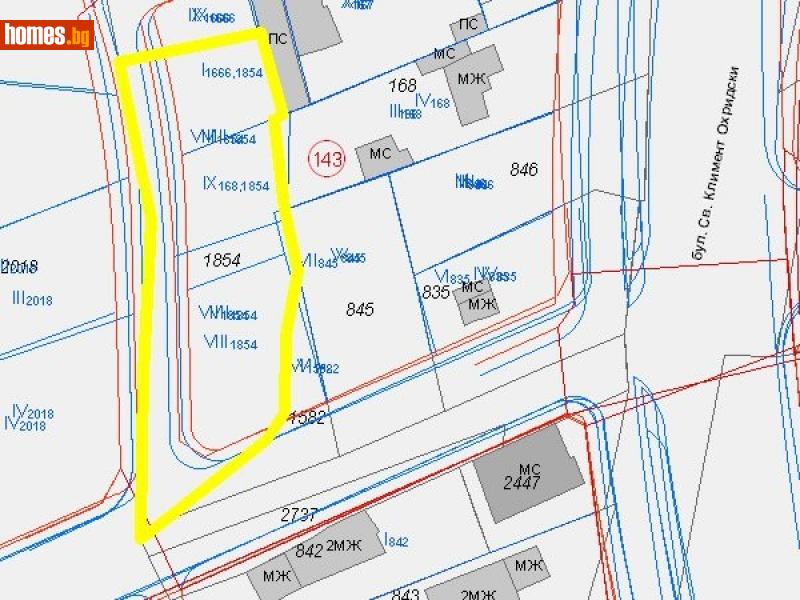Парцел, 1723m² - Кв. Малинова Долина, София - Парцел за продажба - Уни Комерс ООД - 15132490