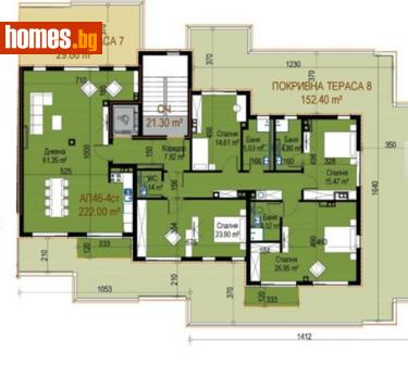 Четиристаен, 434m² - Апартамент за продажба - 35814091