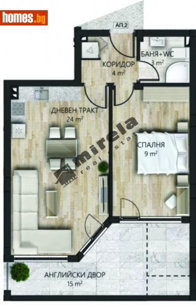 Двустаен, 80m² - Кв. Виница, Варна - Апартамент за продажба - МИРЕЛА - 53817576