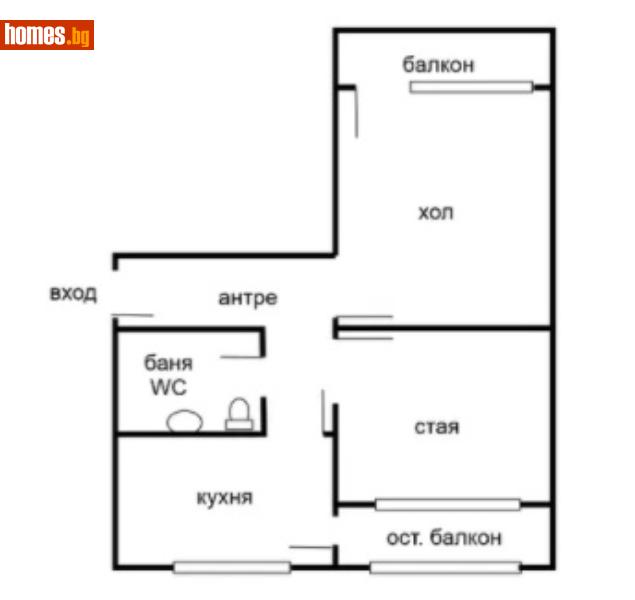 Двустаен, 64m² - Жк. Люлин 10, София - Апартамент за продажба - Азмар имоти - 58385959