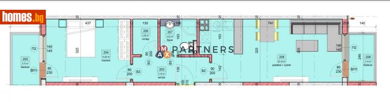 Двустаен, 72m² - Жк. Възраждане, Варна - Апартамент за продажба - MAX PARTNERS - 70416106