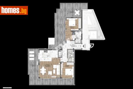 Тристаен, 188m² - Апартамент за продажба - 82432357