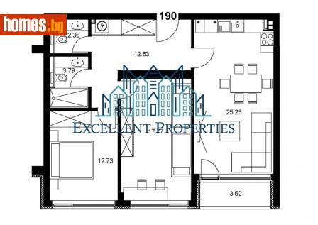 Тристаен, 107m² - Апартамент за продажба - 82510346