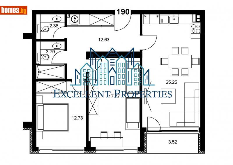 Тристаен, 107m² - Кв. Бриз, Варна - Апартамент за продажба - ЕКСЕЛЕНТ ПРОПЕРТИС - 82510346