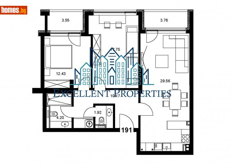 Тристаен, 115m² - Кв. Бриз, Варна - Апартамент за продажба - ЕКСЕЛЕНТ ПРОПЕРТИС - 82510348