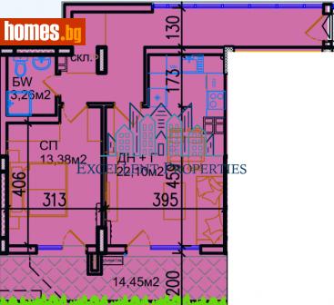 Двустаен, 94m² - Апартамент за продажба - 82510355