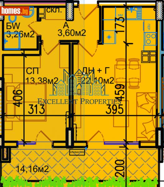 Двустаен, 90m² - Варна, Варна - Апартамент за продажба - ЕКСЕЛЕНТ ПРОПЕРТИС - 82510357