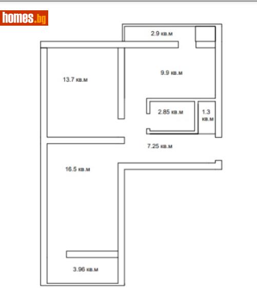 Двустаен, 73m² - Кв. Карпузица, София - Апартамент за продажба - Азмар имоти - 83616202
