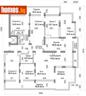 Четиристаен, 317m² - Апартамент за продажба - 84427230