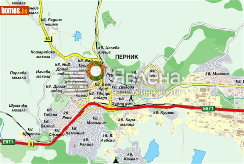 Парцел, 9909m² - Кв. Байкушева Махала, Перник - Парцел за продажба - ЯВЛЕНА - 85299212