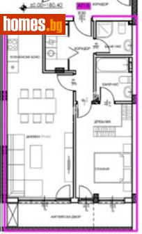 Двустаен, 94m² - Апартамент за продажба - 87355071
