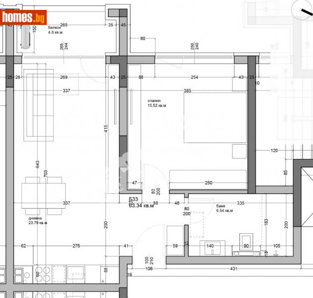 Двустаен, 74m² - Кв. Аспарухово, Варна - Апартамент за продажба - МИРЕЛА - 90646572