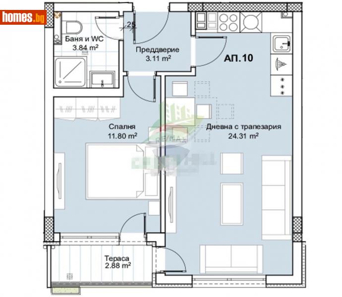 Двустаен, 69m² - Жк. Христо Смирненски, Пловдив - Апартамент за продажба - RE/MAX Advantage - 93609585