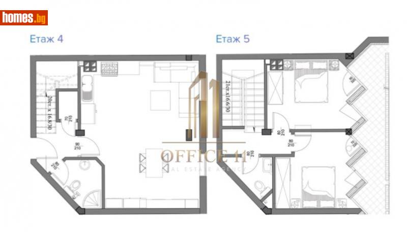 Мезонет, 128m² -  Център, Варна - Апартамент за продажба - Офис 11 - 93632475