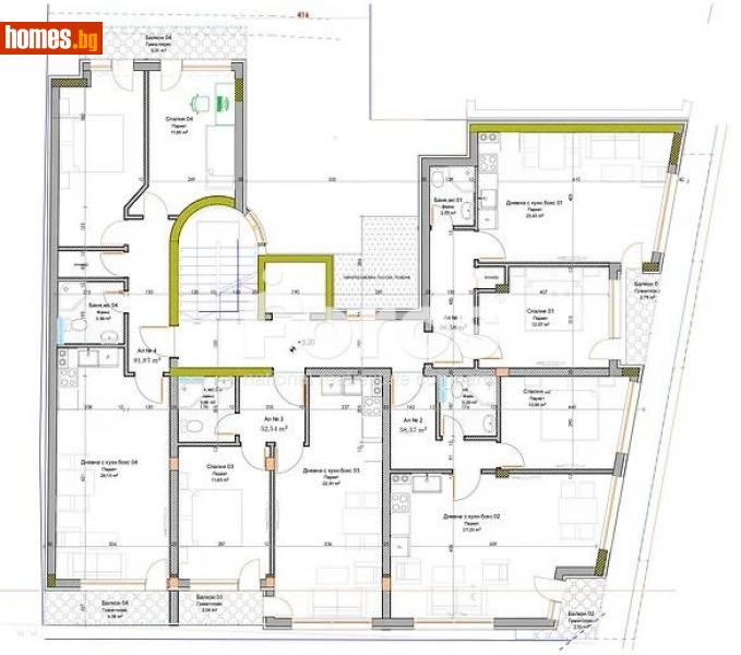 Тристаен, 100m² - Жк. Левски, Варна - Апартамент за продажба - ФОРОС ВАРНА - 93646994