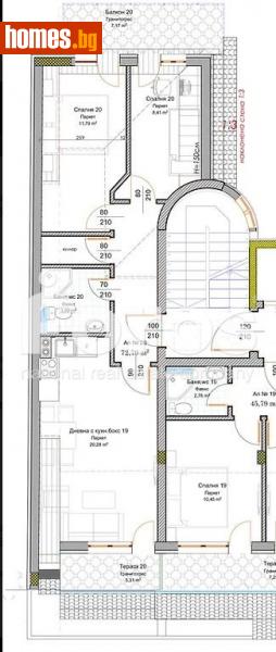 Тристаен, 88m² - Жк. Левски, Варна - Апартамент за продажба - ФОРОС ВАРНА - 93647006