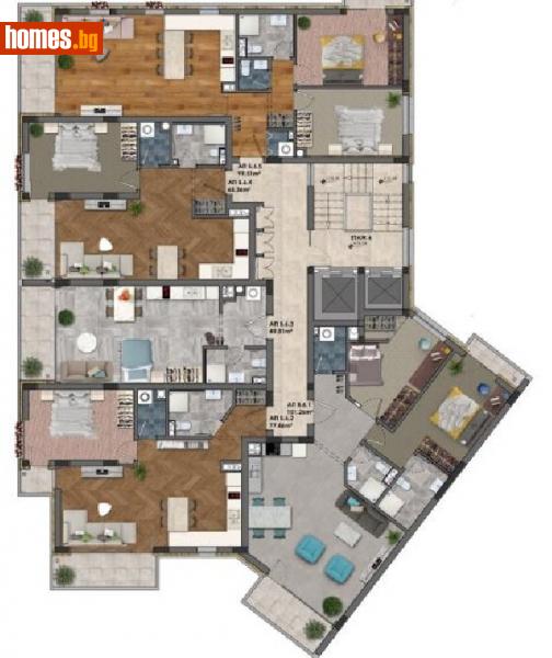 Двустаен, 68m² - София, София - град - Апартамент за продажба - Уни Комерс ООД - 94148978