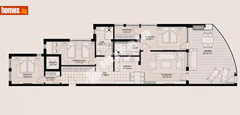 Четиристаен, 168m² - Гр.Свети Влас, Несебър - Апартамент за продажба - МИРЕЛА - 97246615