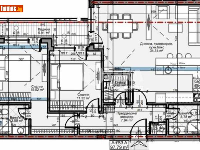 Тристаен, 113m² - Жк. Младост 4, София - Апартамент за продажба - ИМОТЕКА АД - 104334372
