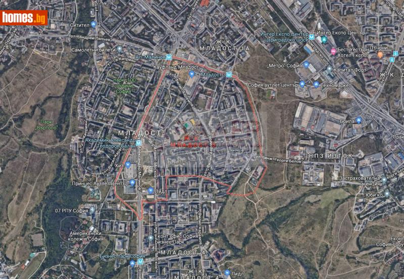 Парцел, 20000m² - Жк. Младост 3, София - Парцел за продажба - ВАЛЕР ЕООД - 107181722