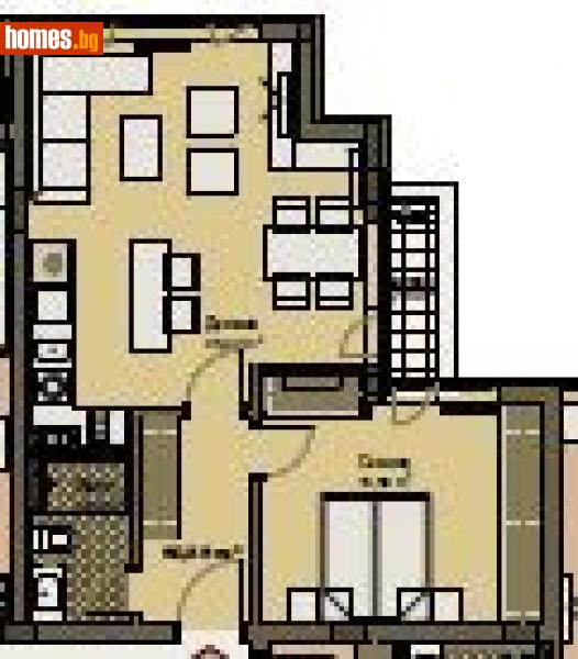 Двустаен, 72m² - Жк. Зона Б19, София - Апартамент за продажба - Атлас Риъл Естейтс - 107209938