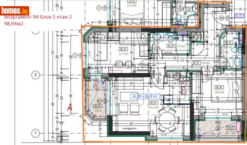 Тристаен, 98m² - Кв. Малинова Долина, София - Апартамент за продажба - Атлас Риъл Естейтс - 107209948