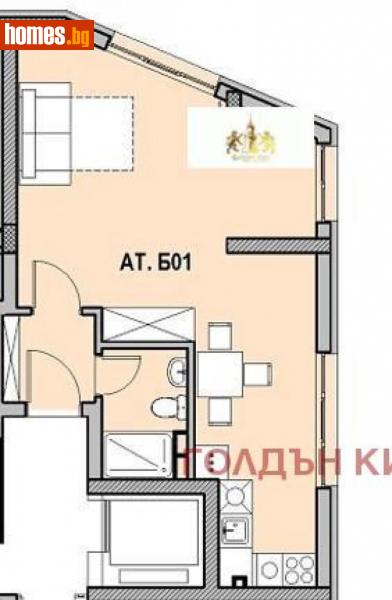 Двустаен, 55m² -  Студентски Град, София - Апартамент за продажба - Golden Key  - 107223878
