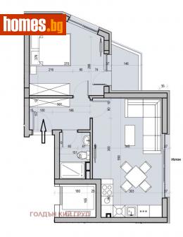 Двустаен, 65m² - Апартамент за продажба - 107223879