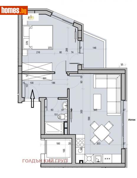 Двустаен, 65m² -  Студентски Град, София - Апартамент за продажба - Golden Key  - 107223879