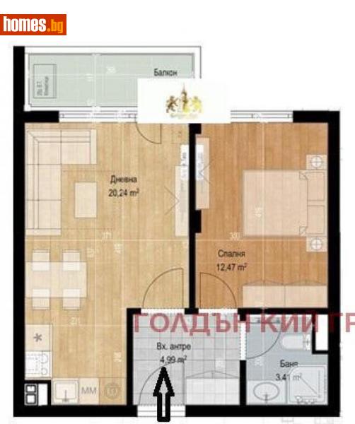 Двустаен, 68m² - Жк. Младост 4, София - Апартамент за продажба - Golden Key  - 107223882