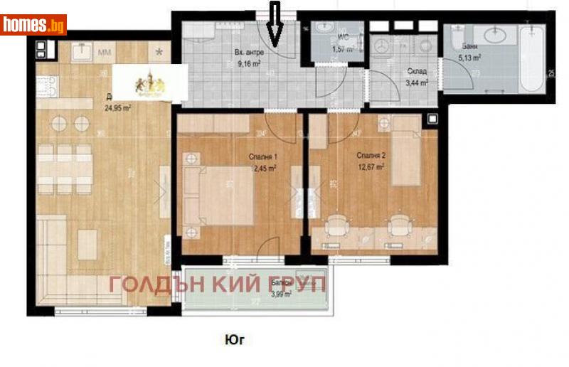 Тристаен, 112m² - Жк. Младост 4, София - Апартамент за продажба - Golden Key  - 107223900
