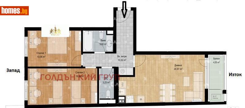 Тристаен, 110m² - Жк. Младост 4, София - Апартамент за продажба - Golden Key  - 107223901