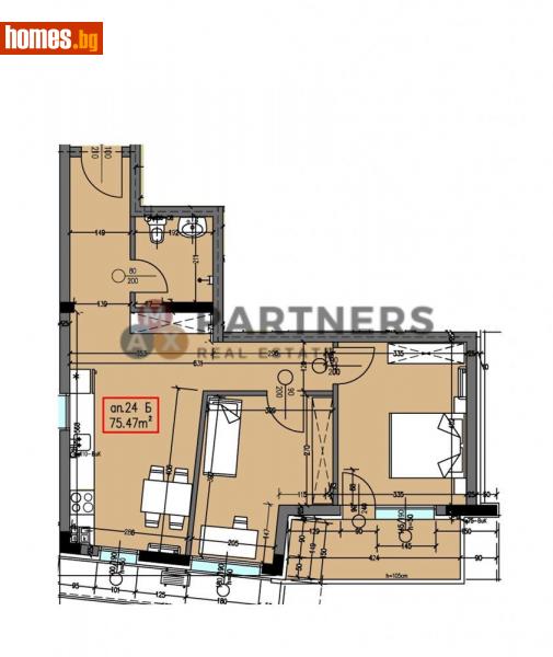Тристаен, 89m² - Кв. Владиславово, Варна - Апартамент за продажба - MAX PARTNERS - 107231516