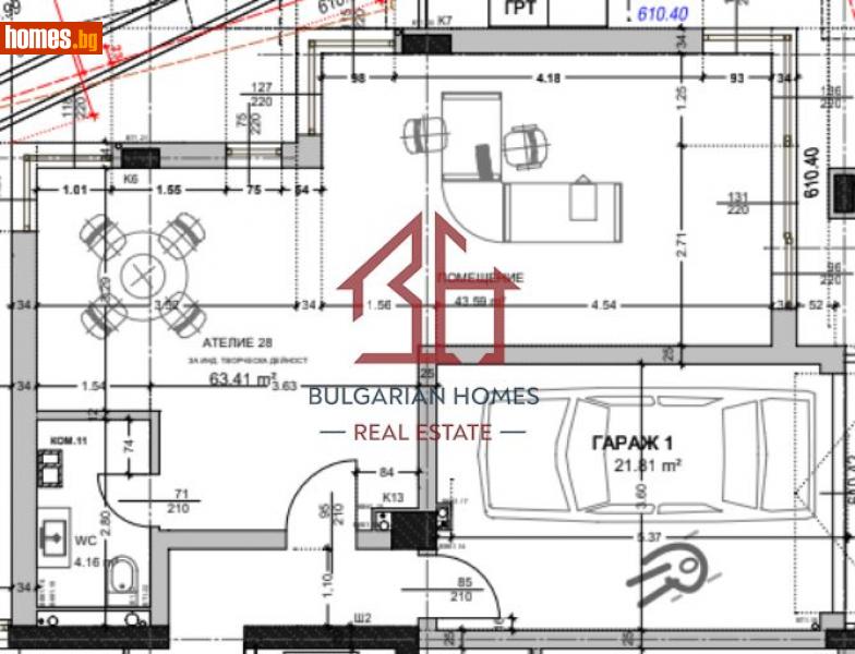 Едностаен, 6341m² - Жк. Красно Село, София - Апартамент за продажба - Bulgarian Homes - 107252934
