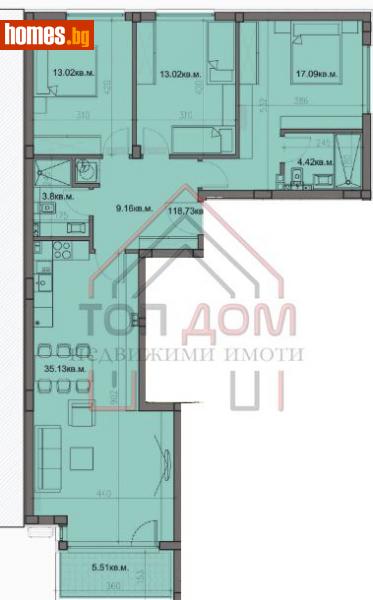 Четиристаен, 145m² - Кв. Бриз, Варна - Апартамент за продажба - Топ Дом  - 107295420