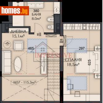 Мезонет, 152m² - Апартамент за продажба - 108164739
