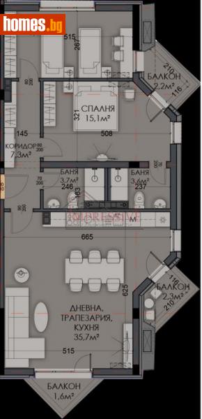 Тристаен, 111m² - Кв. Виница, Варна - Апартамент за продажба - Импресив Недвижими Имоти - 108164758