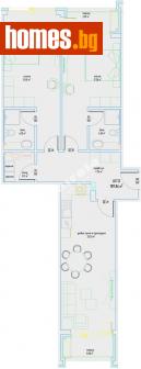 Тристаен, 137m² - Апартамент за продажба - 108507440