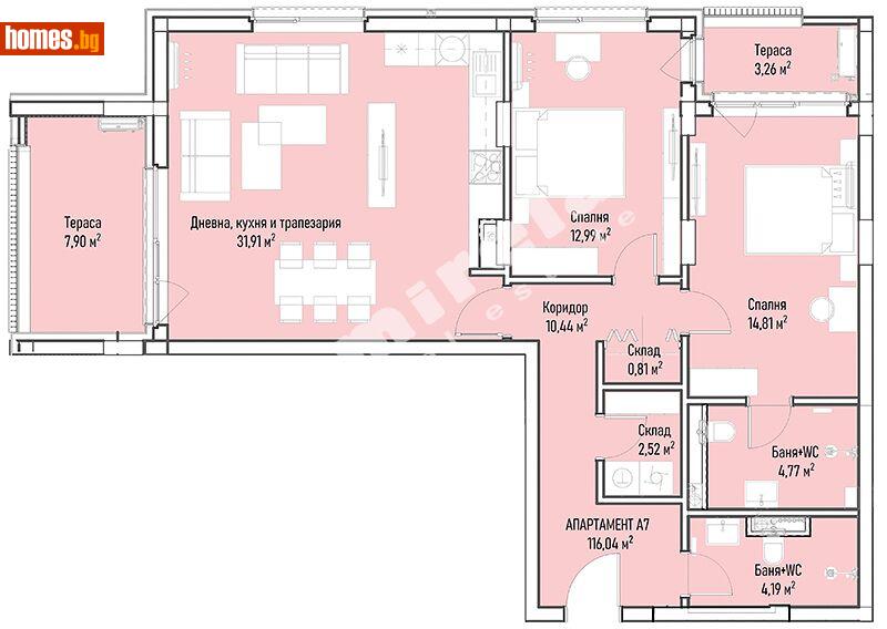 Тристаен, 142m² - Жк. Младост 4, София - Апартамент за продажба - МИРЕЛА - 108678622
