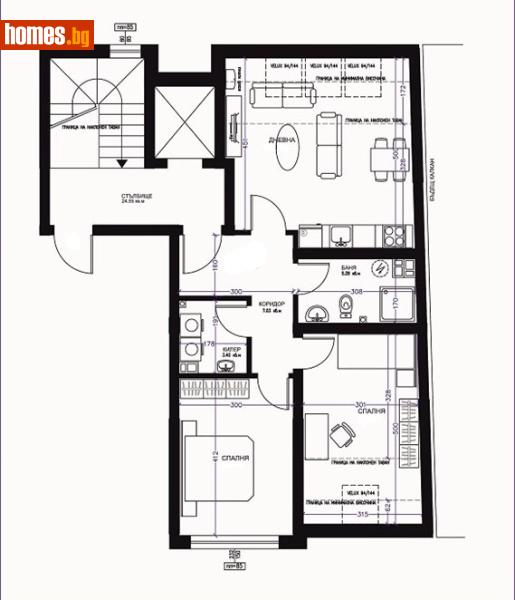 Тристаен, 83m² - Кв. Прослав, Пловдив - Апартамент за продажба - ЛИДЕР А - 108745971