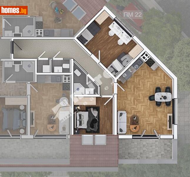 Тристаен, 108m² - Жк. Овча Купел 1, София - Апартамент за продажба - МИРЕЛА - 108850227