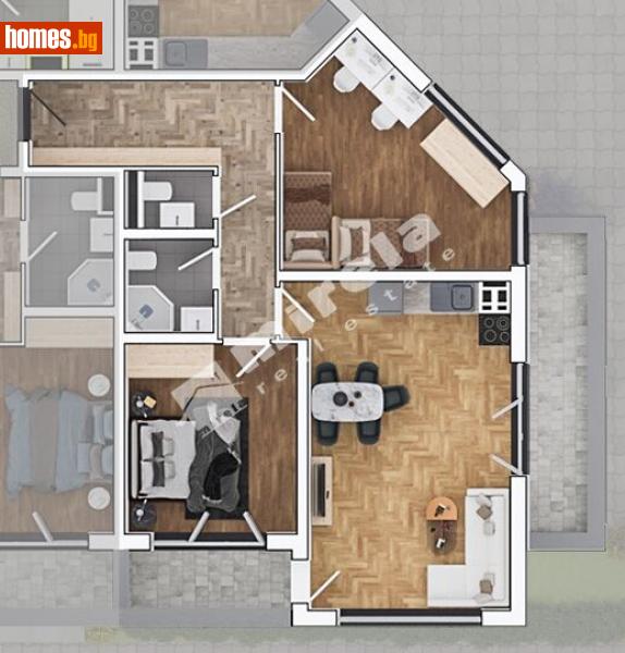 Тристаен, 114m² - Жк. Овча Купел 1, София - Апартамент за продажба - МИРЕЛА - 108850234