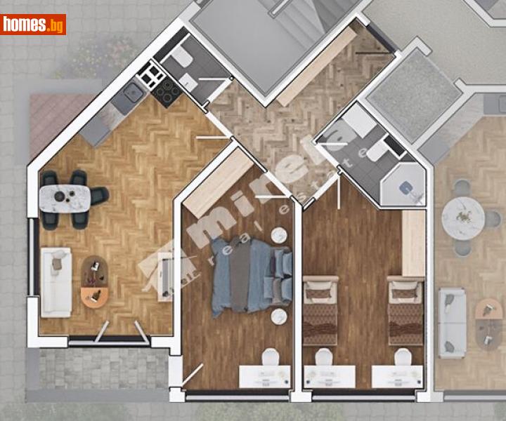 Тристаен, 110m² - Жк. Овча Купел 1, София - Апартамент за продажба - МИРЕЛА - 108850297