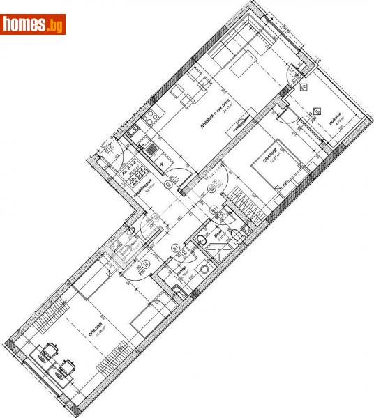 Тристаен, 133m² - Жк. Овча Купел 1, София - Апартамент за продажба - МИРЕЛА - 108995581