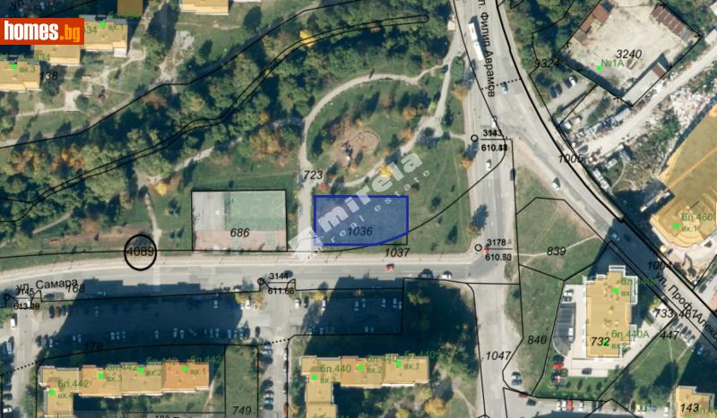 Парцел, 887m² - Жк. Младост 4, София - Парцел за продажба - МИРЕЛА - 109296001