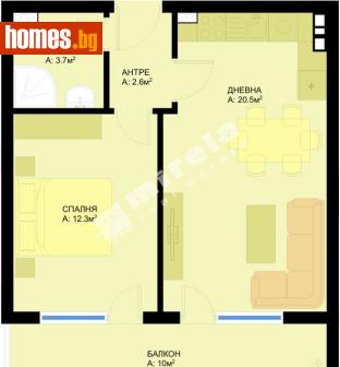 Двустаен, 69m² - Апартамент за продажба - 109584338