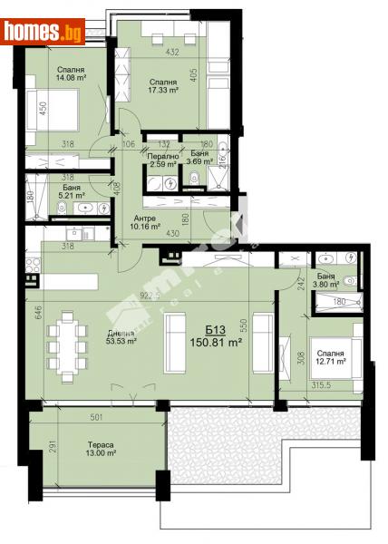 Четиристаен, 170m² - Кв. Бриз, Варна - Апартамент за продажба - МИРЕЛА - 109940864
