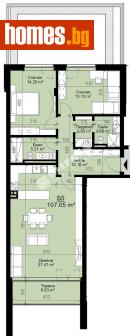 Тристаен, 123m² - Апартамент за продажба - 109940887
