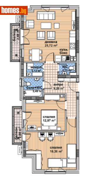 Тристаен, 131m² - Жк. Надежда 4, София - Апартамент за продажба - Musalla - 110000188