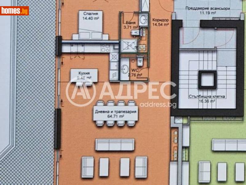 Многостаен, 418m² - Кв. Кръстова Вада, София - Апартамент за продажба - АДРЕС НЕДВИЖИМИ ИМОТИ - 110086618